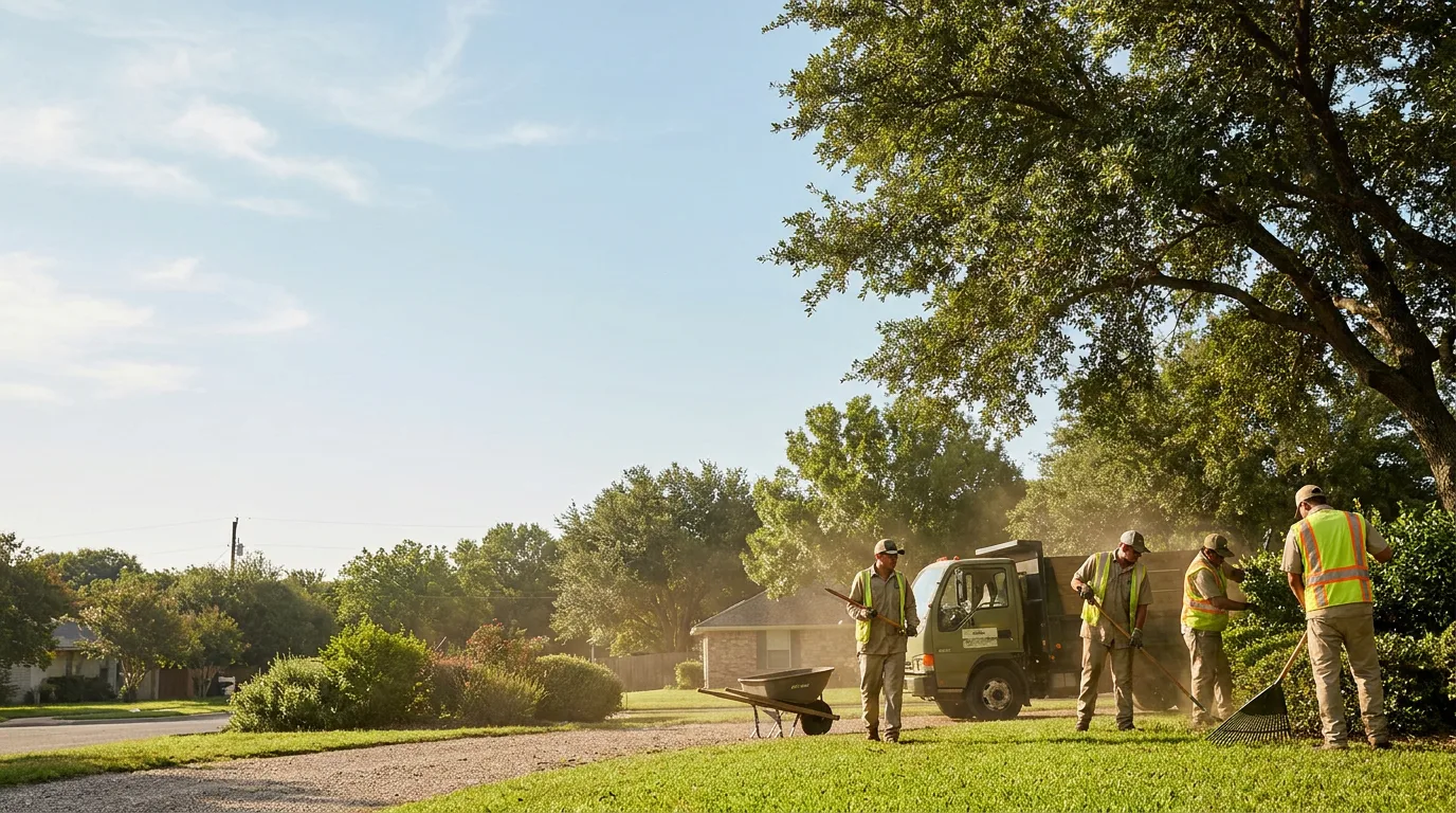 Landscaping in Hallsville, TX near me